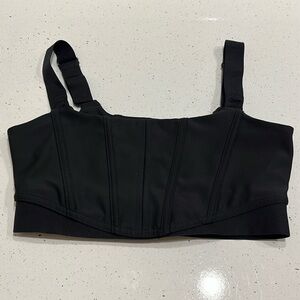 Alo Corset Inspired Design Sports Bra